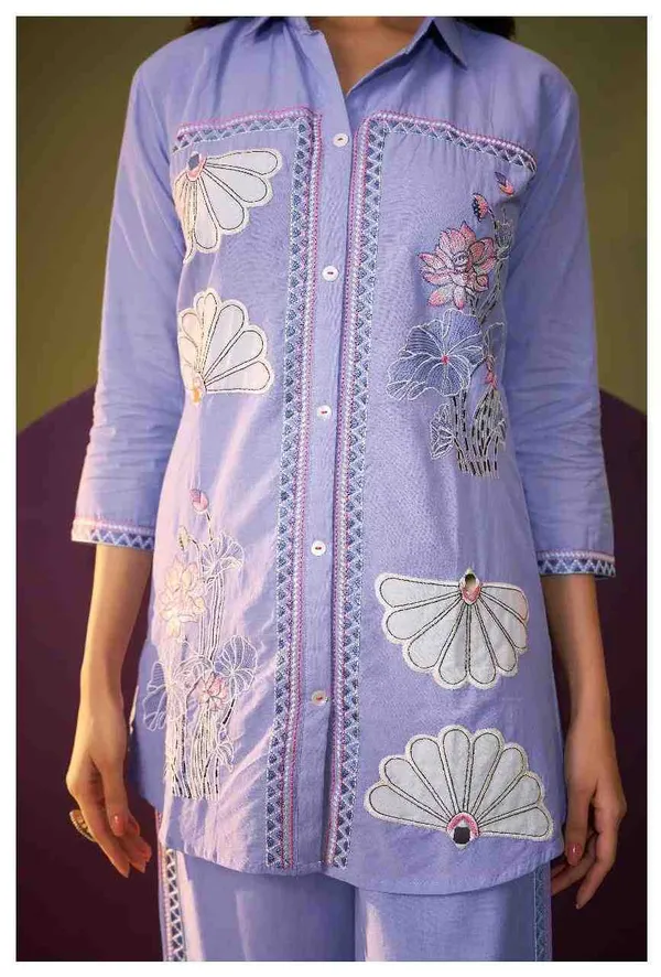 Blue_Cotton_Co-Ord_Set_For_Women