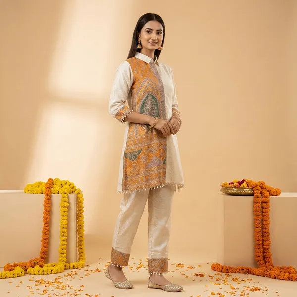 White_Cotton_Co-Ord_Set_For_Women