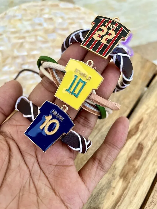 Iconic_Football_Fan_Rakhi_Neymar_Kaka_and_Mbappe_Jersey_Charm_Handcrafted_Designer_Raksha_Bandhan_Thread_Gift_for_Brother