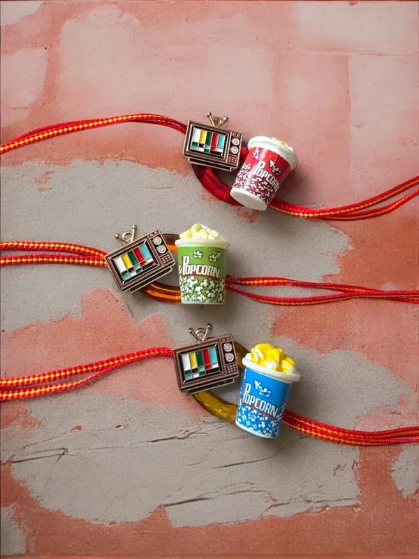 Movie_Night_TV_&_Popcorn_Designer_Rakhi_|_Handmade_Fun_Theme_Rakhi_for_Brother_|_Raksha_Bandhan_Special