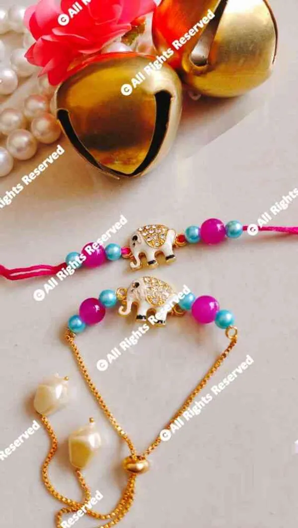elephant_couple_rakhi