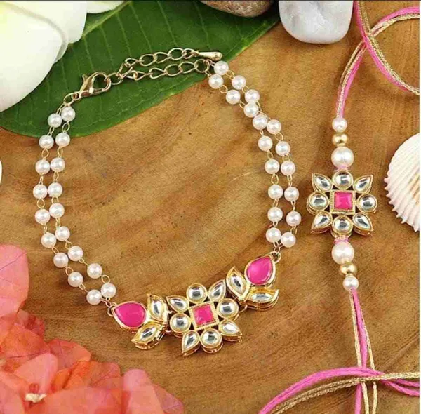 Elegant_Pink_Bracelet_Pair|for_Bhaiya_Bhabhi
