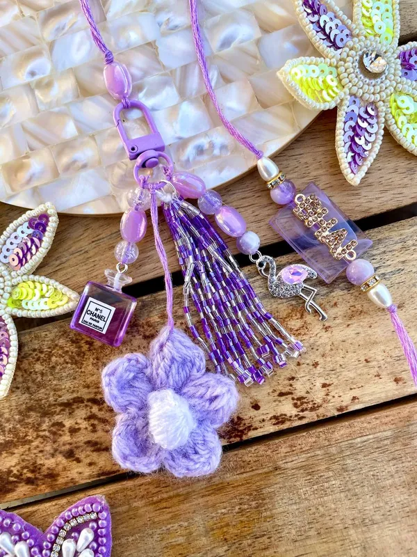 Premium_Bhai-Bhabhi_Rakhi_Set_|_Purple_Crystal_Beads_with_Flamingo_Charm