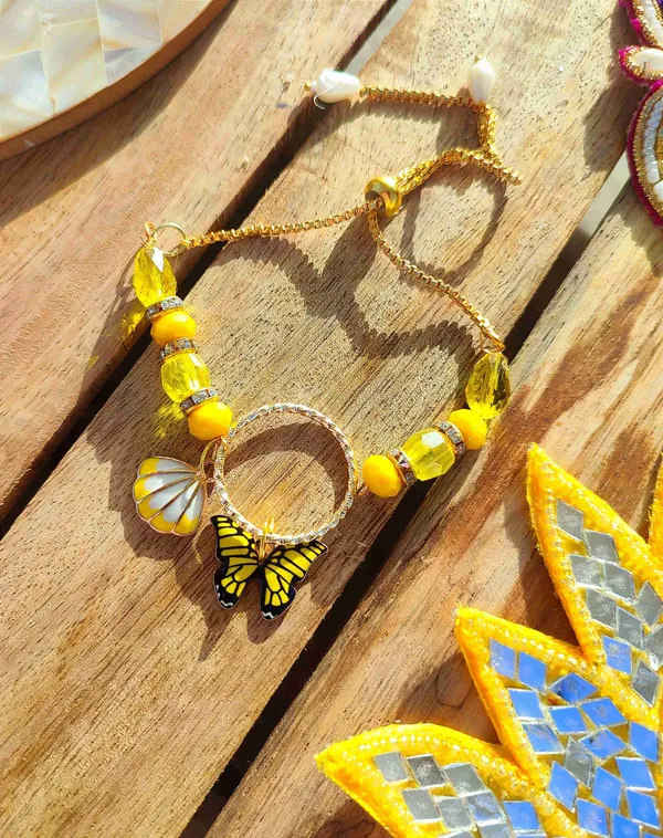 Yellow_Butterfly_Bracelet