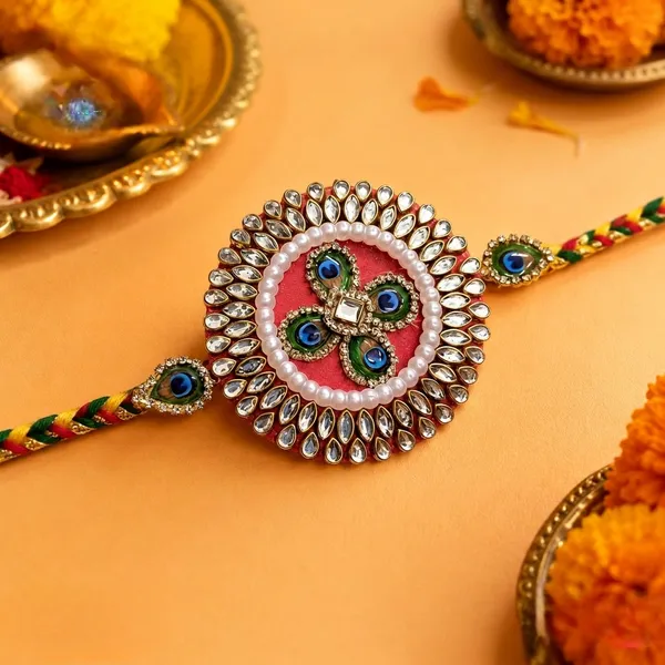 Peacock_Royale_Kundan_Rakhi