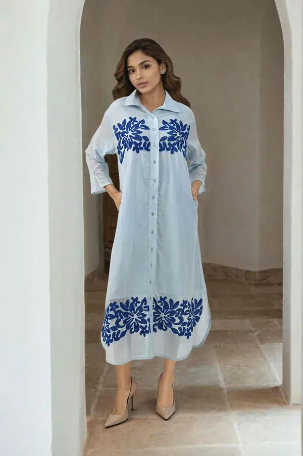 Blue_Cotton_Tunic_For_Women