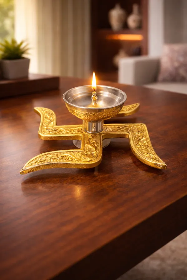 Gold_&_Silver_Finish_Premium_Aluminium_Decorative_Diya_For_Home_&_Decor