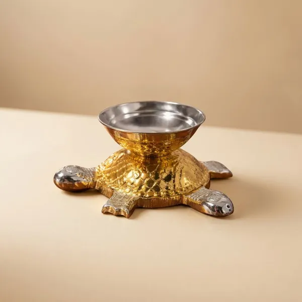 Gold_&_Silver_Finish_Premium_Aluminium_Brass_Diya_For_Home_&_Decor