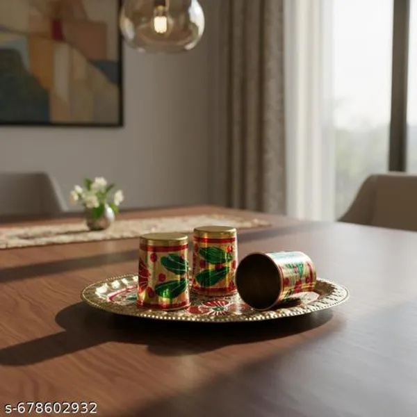 Gold_Premium_Steel_Decorative_Tray_With_Glasses_For_Home_&_Kitchen_(Set_Of_3)