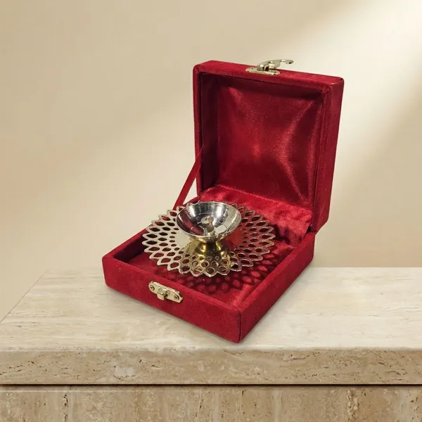 Silver_Finish_Premium_Aluminium_With_Rudraksha_Puja_Bell_&_Oil_Diya_For_Home_&_Decor_(Pack_Of_2)