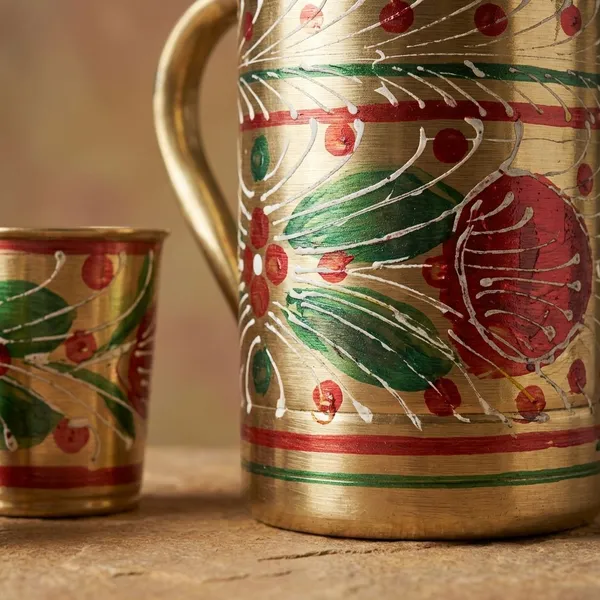 Gold_Premium_Stainless_Steel_Water_Jug_&_Glass_Set_For_Home_&_Kitchen_(Set_Of_3)
