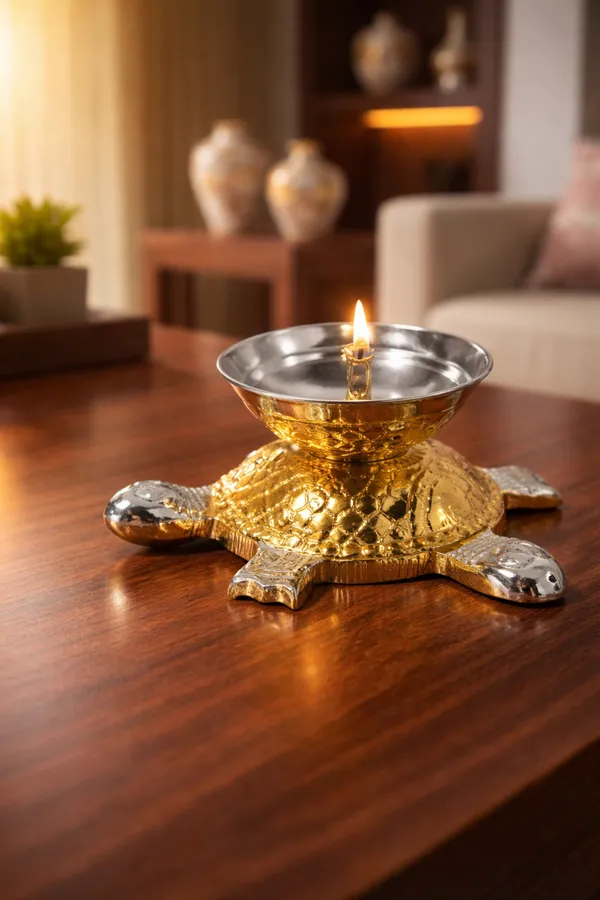 Gold_&_Silver_Finish_Premium_Aluminium_Brass_Diya_For_Home_&_Decor