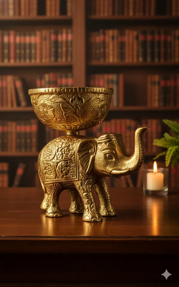 Gold_Finish_Premium_Aluminium_Dry_Fruit_Bowl_For_Home_&_Decor