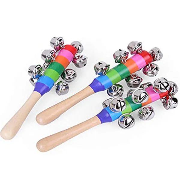 Multicolour_Set_Of_2_10_Bell_Baby_Rattle_/_Junjuna_/Jinglebell_/_Bell_Rattle_|_Beautiful_Handcrafted_Childrens_Toys_Kids_Musical_Instrument_|_Toddlers_Games