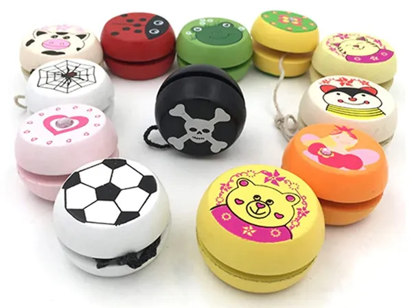 Multicolour_Little_Goodies_Wooden_Yo_Yo_Cute_Cartoon_Printed_Spinner_Toy_For_Kids