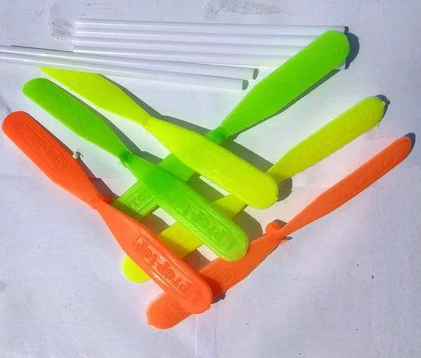 Multicolour_12_Pcs_/_Set_Plastic_Dragonfly_Propeller_Outdoor_Flying_Toy