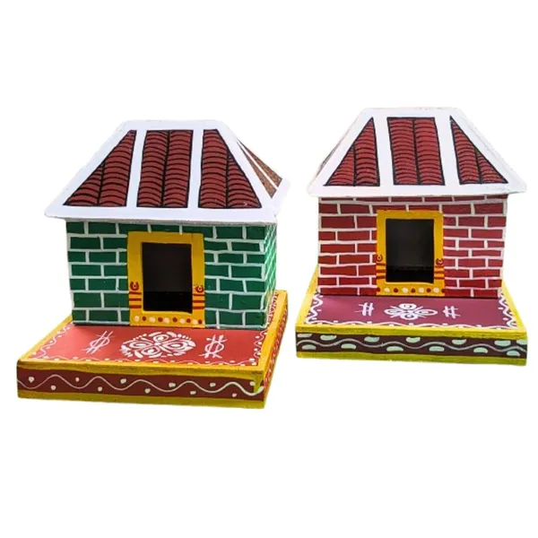 Multicolour_Wooden_Doll_House_|_Traditional_Mangalore_Roof_Tiles_House_|_Hand_Painted_Home_For_Arts_And_Crafts