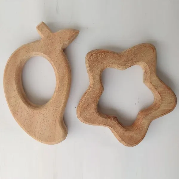 Brown_Neem_Wood_Teethers_Mango_&_Star_Set_Of_2