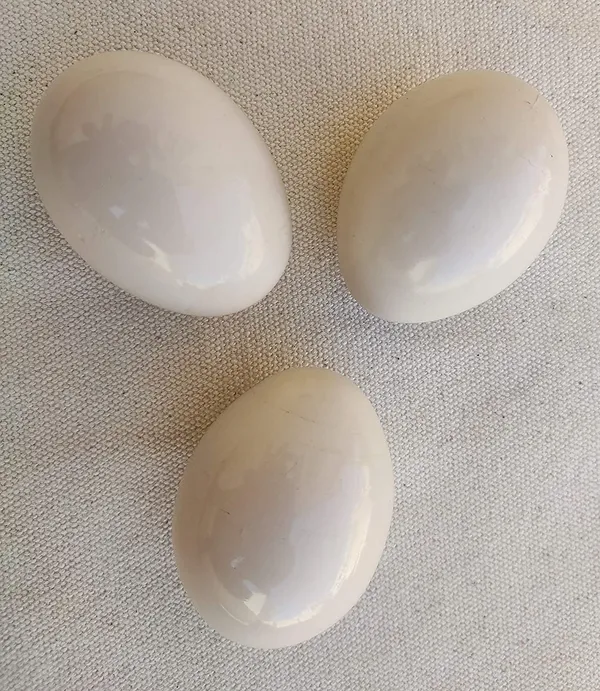 White_Pretend_Play_Food_Wooden_Eggs_Set_Of_3
