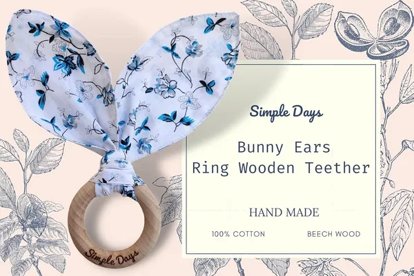 Multicolour_Wooden_Ring_Teether_Bunny_Ears_For_Baby