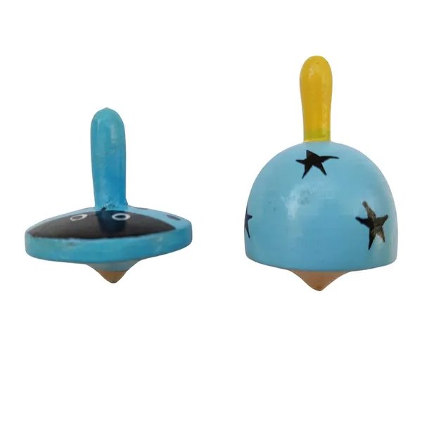 Multicolour_Spinning_Tops_|_Bed_Bug_&_Star_Pyramid_Wooden_Spin_Tops_Set_Of_2