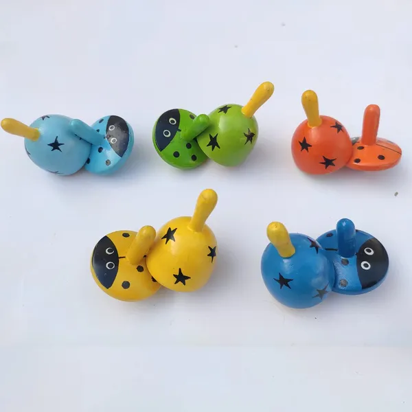 Multicolour_Spinning_Tops_|_Bed_Bug_&_Star_Pyramid_Wooden_Spin_Tops_Set_Of_2