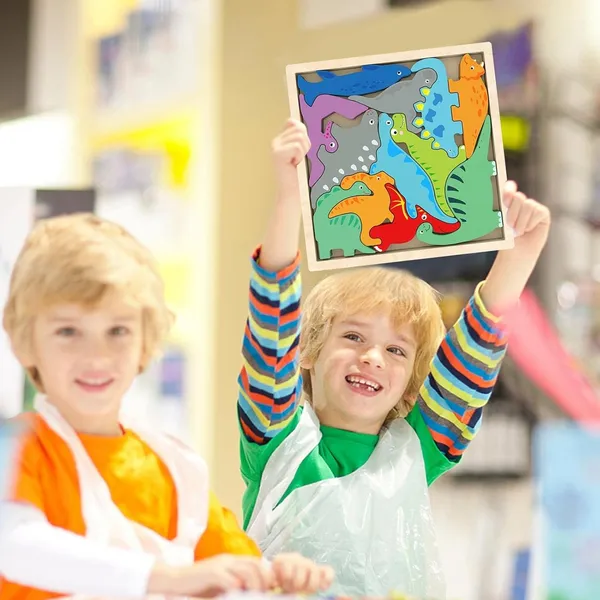 Multicolour_Wooden_Cartoon_Animal_Puzzle_Multicolour__Dinosaur_Theme
