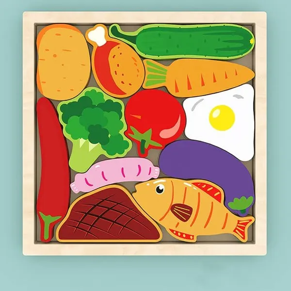 Multicolour_Wooden_Cartoon_Animal_Puzzle_Multicolour__Vegetables_Theme