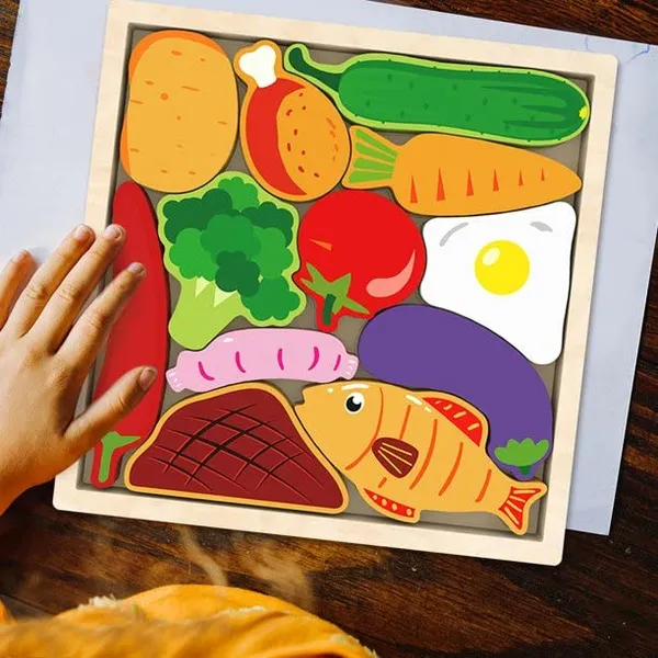 Multicolour_Wooden_Cartoon_Animal_Puzzle_Multicolour__Vegetables_Theme