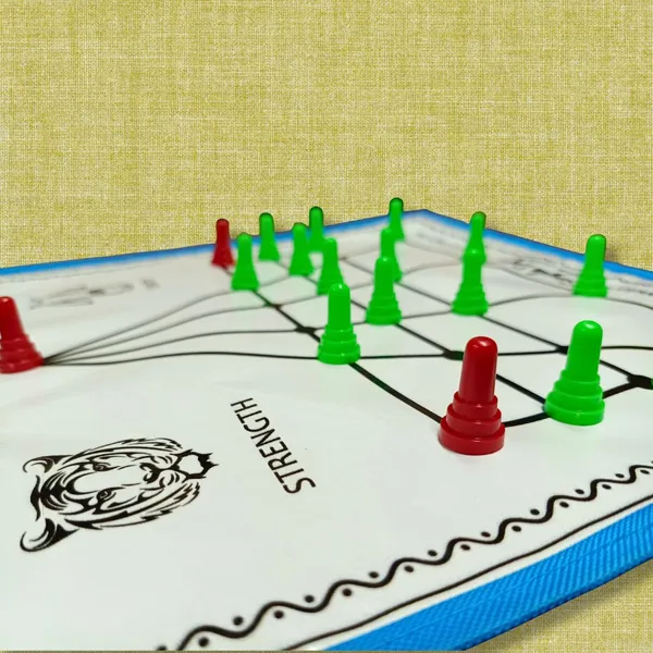 Multicolour_Tigers_And_Goats_|_Ashta_Chamma_|_Bagh_Chaal_|_Puli_Meka_|_Aadu_Puli_Aattam_|_Chowka_Bara_|_Taayam_Indian_Traditional_Board_Game