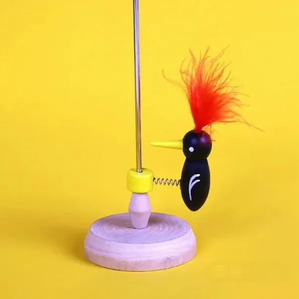 Multicolour_Wood_Pecker_Mechanical_Toy