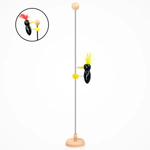 Multicolour_Woodpecker_Vintage_Bird_Toy