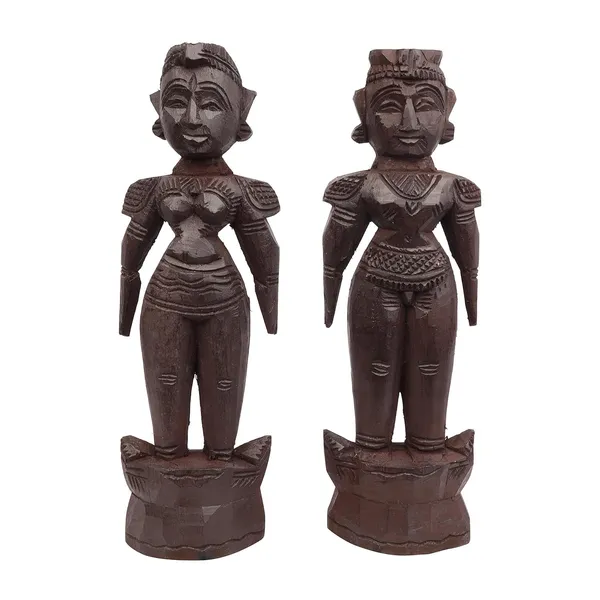 Black_Marapachi_Hand_Carved_Wooden_Dolls_Raja_Rani_Pair_7_Inches