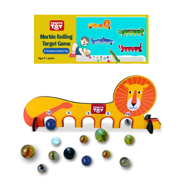 Multicolour_Tomatotoy_Lion_Marble_Rolling_Floor_Game_|_Goli_Wooden_Target_Board_Games_|_Family_Fun_Toy_For_Kids_And_Adults