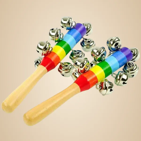 Multicolour_Set_Of_2_10_Bell_Baby_Rattle_/_Junjuna_/Jinglebell_/_Bell_Rattle_|_Beautiful_Handcrafted_Childrens_Toys_Kids_Musical_Instrument_|_Toddlers_Games
