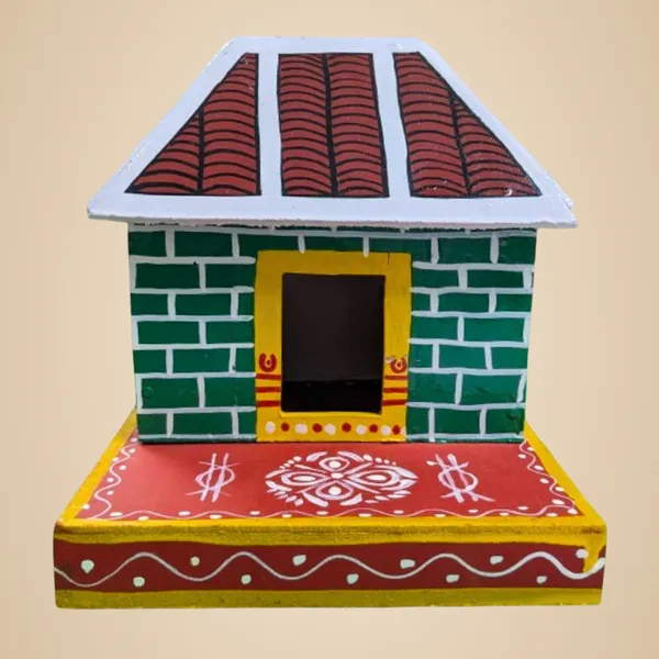 Multicolour_Wooden_Doll_House_|_Traditional_Mangalore_Roof_Tiles_House_|_Hand_Painted_Home_For_Arts_And_Crafts