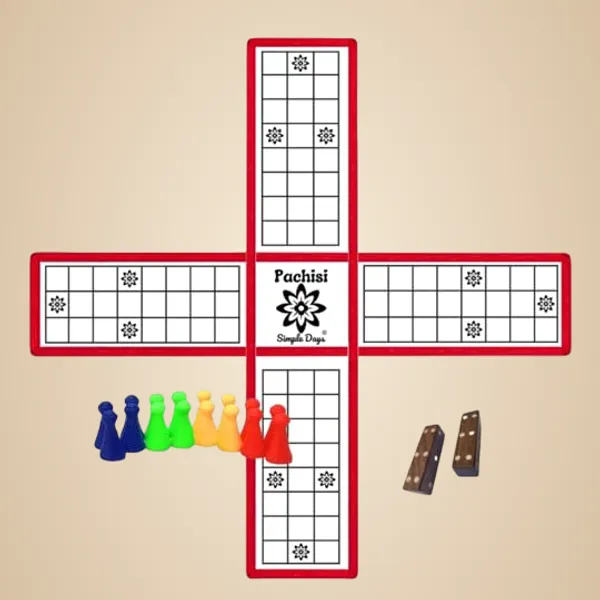 Multicolour_Pachisi_Native_Game_|_Pagade_Thayam_Chaupad_Chaupar_Ludo_|_Roll_The_Dice_Mahabharat_Indian_Traditional_Board_Game__Printed_Canvas_Cloth_Board