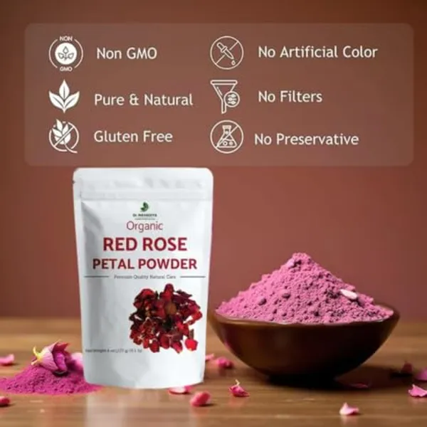 Rose_Petal_Powder_For_Face_Mask,_Tanning_And_Glowing_Skin_|_Pure_And_Natural_|_227_Gm_|_Pack_Of_2
