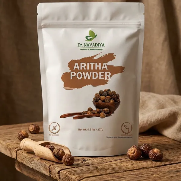 Natural_Pure_Organic_Aritha_Powder_For_Hair_Growth_|_227_Gm_|_Pack_Of_2