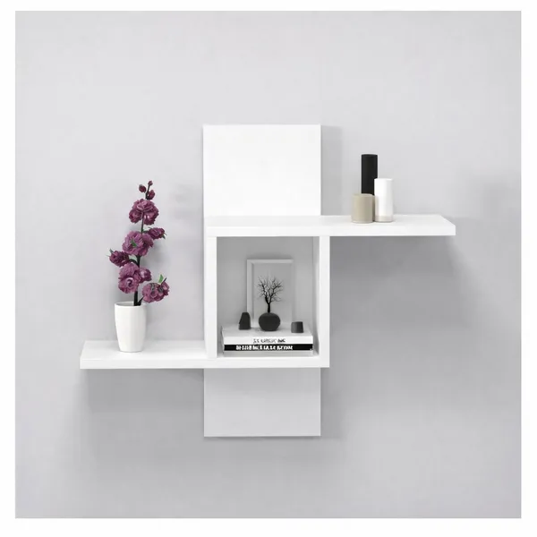 Modern_White_Floating_Wall_Shelf_|_Multi_Level_Display_Organizer