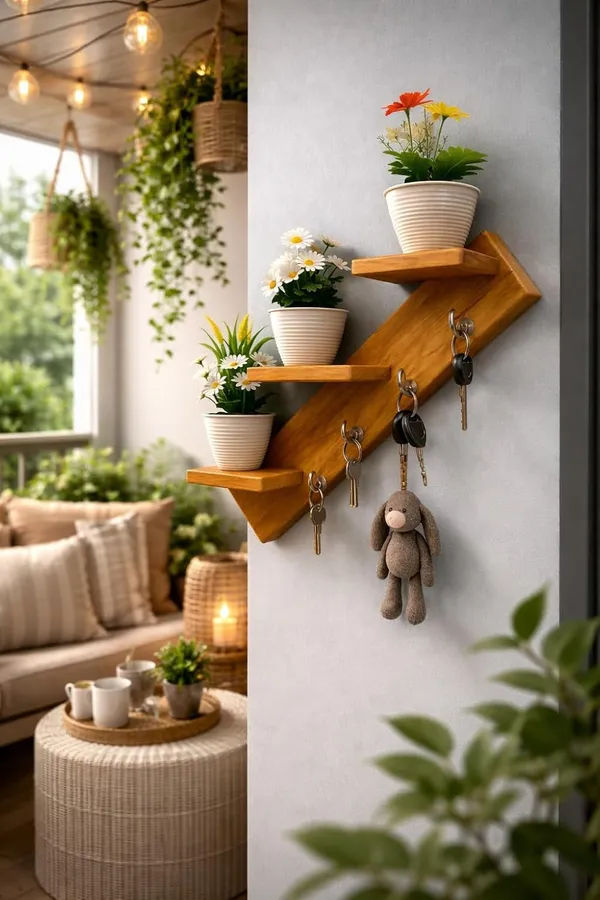 Craftsaura__Natural_Brown_Wooden_Wall_Shelf_With_Key_Holder_Hooks