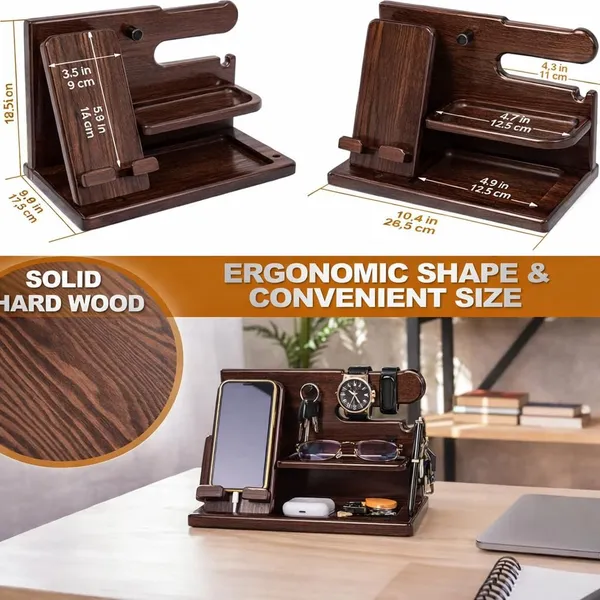 Craftsaura__Dark_Brown_Wooden_Desktop_Organizer_With_Phone_Stand_And_Multi_Compartment_Storage
