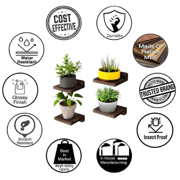 Craftsaura__Dark_Brown_Wooden_Wall_Mounted_Plant_Shelf