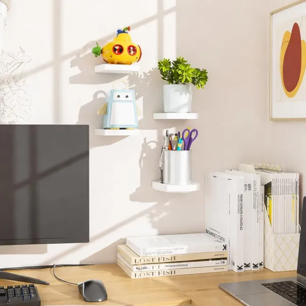 Craftsaura__Set_of_4_Wall_Mounted_Floating_Shelves_for_Plants,_Decor_&_Storage_(White_Finish)