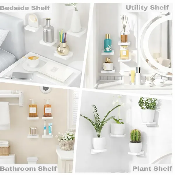 Craftsaura__Set_of_4_Wall_Mounted_Floating_Shelves_for_Plants,_Decor_&_Storage_(White_Finish)
