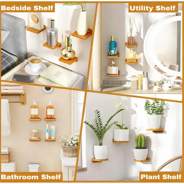 Craftsaura__Natural_Brown_Wooden_Wall_Mounted_Plant_Shelf