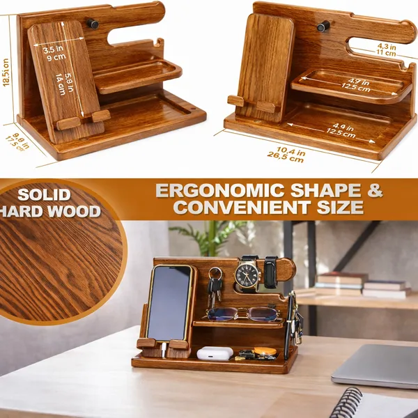 Craftsaura__Natural_Brown_Wooden_Desktop_Organizer_With_Phone_Stand_And_Multi_Compartment_Storage