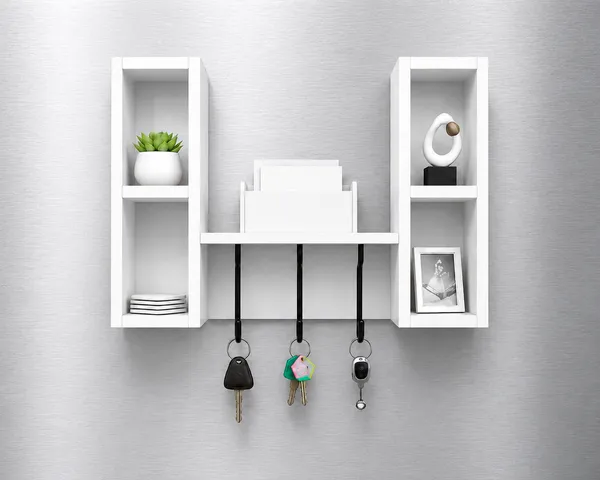 Wooden_Wall_Key_Holder_Organizer_Shelf_|_Floating_Entryway_Shelf_with_Hooks_&_Storage