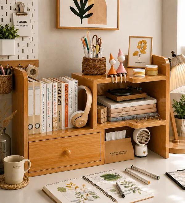 Craftsaura__Wooden_Desktop_Organizer_with_Drawer_|_Study_Table_Bookshelf_&_Multi-Storage_Desk_Organizer