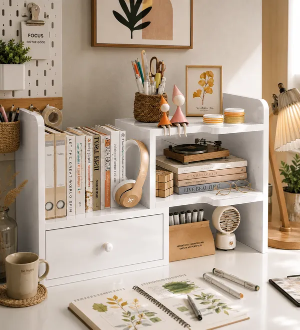Craftsaura__Wooden_Desktop_Organizer_with_Drawer_|_Study_Table_Bookshelf_&_Multi-Storage_Desk_Organizer